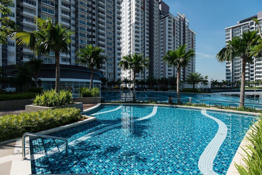 Palm Armada Residence Free Parking And Netflix Putrajaya Exteriör bild